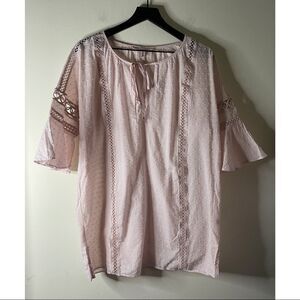 Victoria’s Secret Boho Style Light Pink Swim Coverup Size S